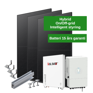 Anlæg Hybrid Sort Powerline Tegl Text